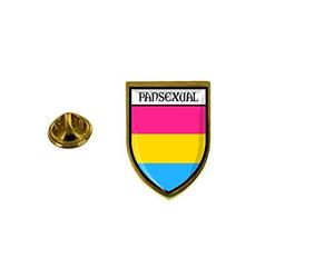 Akachafactory pins pin Badge pin's Souvenir Drapeau Pays Blason Pansexual Arc en Ciel Rainbow
