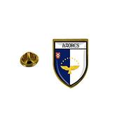 Akachafactory pins pin Badge pin's Souvenir Ville Drapeau Pays Blason Acores Portugal