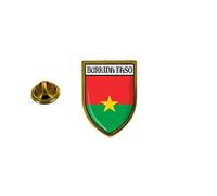 Akachafactory pins pin Badge pin's Souvenir Ville Drapeau Pays Blason Burkina Faso
