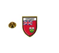 Akachafactory pins pin Badge pin's Souvenir Ville Drapeau Pays Blason Canada Ontario