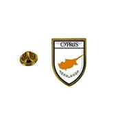 Akachafactory pins pin Badge pin's Souvenir Ville Drapeau Pays Blason Chypre chypriote