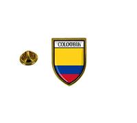 Akachafactory pins pin Badge pin's Souvenir Ville Drapeau Pays Blason Colombie colombien