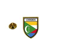 Akachafactory pins pin Badge pin's Souvenir Ville Drapeau Pays Blason Comores comorien