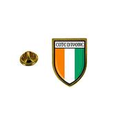 Akachafactory pins pin Badge pin's Souvenir Ville Drapeau Pays Blason Cote D'Ivoire ivoirien