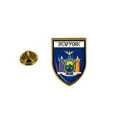 Akachafactory pins pin Badge pin's Souvenir Ville Drapeau Pays Blason Etats USA New York