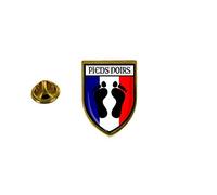 Akachafactory pins pin Badge pin's Souvenir Ville Drapeau Pays Blason France Pieds Noirs