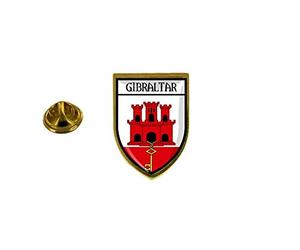 Akachafactory pins pin Badge pin's Souvenir Ville Drapeau Pays Blason Gibraltar