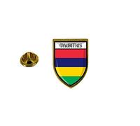 Akachafactory pins pin Badge pin's Souvenir Ville Drapeau Pays Blason ile Maurice mauricien