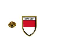 Akachafactory pins pin Badge pin's Souvenir Ville Drapeau Pays Blason indonesie indonesien
