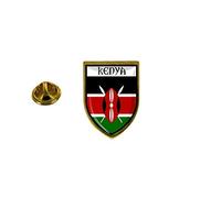 Akachafactory pins pin Badge pin's Souvenir Ville Drapeau Pays Blason Kenya Kenyan