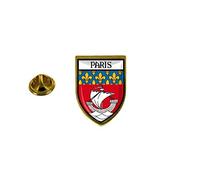 Akachafactory pins pin Badge pin's Souvenir Ville Drapeau Pays Blason Paris ile de France