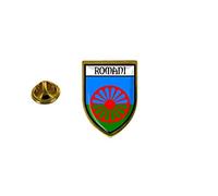 Akachafactory pins pin Badge pin's Souvenir Ville Drapeau Pays Blason roms Romani tsiganes