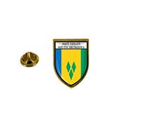 Akachafactory pins pin Badge pin's Souvenir Ville Drapeau Pays Blason Saint Vincent Grenadines