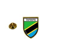 Akachafactory pins pin Badge pin's Souvenir Ville Drapeau Pays Blason Tanzanie tanzanien