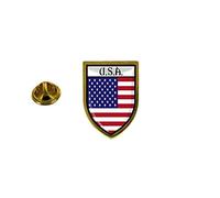 Akachafactory pins pin Badge pin's Souvenir Ville Drapeau Pays Blason USA Etats Unis americain