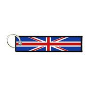 Akachafactory Port cles Clef cle Homme Tissu Drapeau Royaume uni Anglais Union Jack Anglais