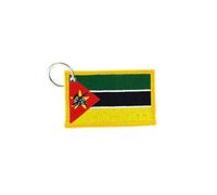 Akachafactory Porte cle cles Clef Brode Patch ecusson Badge Drapeau Mozambique
