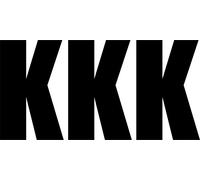 Akachafactory Set 3X Autocollant Sticker Porte Voiture Moto Alphabet Boite Lettre nom Noir K