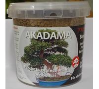 Akadama 2,5 litres - terreau pour bonsaï - substrat pour bonsaï - terreau professionnel - terreau spécifique