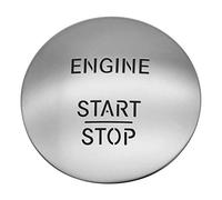 akaddy Keyless Go Start Stop Bouton-Poussoir Interrupteur d'allumage 2215450714 Argent