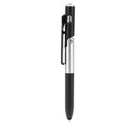 Akaddy Stylo à Bille Multifonction Pliant LED Light Phone Holder Pen (Noir
