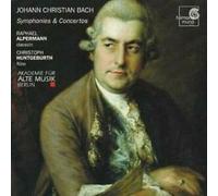 Akademie für Alte Musik Berlin - Johann Christian Bach - Symphonies op.6/2, 6/6 et Concertos pour clavecin op.13/2 / C.P.E. Bach - Concerto pour flûte Wq 22