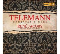 Akademie Für Alte Musik Berlin - René Jacobs - Telemann, Georg Philipp : Cantatas & Odes