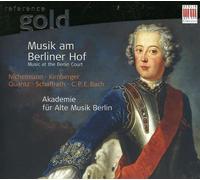 Akademie Fur Alte Musik B - Christoph Philipp Johann Joachim Orchestral Music (18th Century German) -Nichelmann, C. / Kirnberger, J.P. / Quantz, J.J. / Schaffrath, C. (Berlin Akademie Fur Alte Musik)
