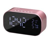 Akai ABTS-S2GD Radio Portable Horloge Numérique Rose