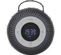 Batterie Lithium - Enceinte pc Bluetooth. IPX6 Resiste aux eclaboussures autonomie 8 h fonction radio - Gris