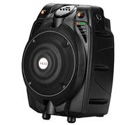 AKAI Enceinte de fête 2 voies avec microphone karaoké intérieur/extérieur Bluetooth AUX USB 2600 mAh entrée micro/guitare