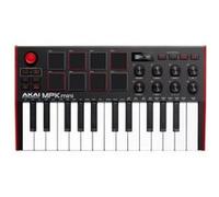 Akai Professional MPK Mini MK3 Clavier MIDI USB 25 Touches | Touches Mini Sensibles à la Vélocité, 8 Pads MPC, 8 Boutons, Logiciels Inclus, pour Beatmakers, Producteurs et Home Studio