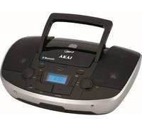 Akai Professional APRC-108 Syst?me st?r?o portable Noir, Argent (FM, PLL, Bluetooth), Radio, Bleu