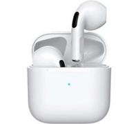 Ultra Slim Casque Sans fil Ecouteurs Appels/Musique Bluetooth Blanc