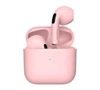Akai Wireless In-ear Bluetooth 5.1 Pink Earphones with Charging Case (écouteurs intra-auriculaires sans fil Bluetooth 5.1 roses avec étui de chargement)