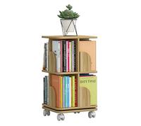 AKALNNB Bibliothèque rotative à 360° avec roue à pied solide et rotative à 360 °, livre d'images pour enfants, bibliothèque simple, cultiver l'intérêt des enfants pour la lecture,