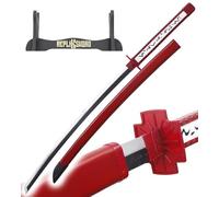 Akame GA Kill Katana Tout en Bois Lame en Bois Epee Murasame Teigu Epee GaKill Katana Akame Epee Akame GaKill Sabre + Presentoir Repliksword