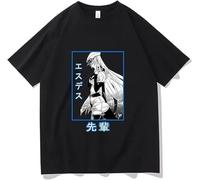 Akame GA Kill T Shirt Hot JapanTshirt Men Women Unisex Fashion Funny T-Shirt Summer Loose Tops Esdeath Tee Men Black Manches Courtes(3X-Large)