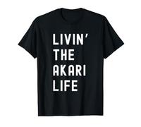 Akari Vivant la Vie de Akari Nom Amusant T-Shirt Graphique avec Valeur