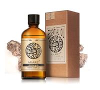AKARZ 100ml huile essentielle d'ambre gris Naturelle Huile d'ambre gris Pure pour la fabrication de bougies, les soins de la peau, les massages, la relaxation à domicile.