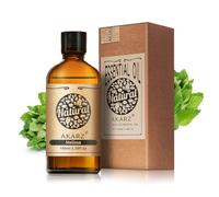 AKARZ 100ml huile essentielle de mélisse Naturelle Huile de mélisse Pure pour la fabrication de bougies, les soins de la peau, les massages, la relaxation à domicile.