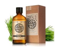 AKARZ 100ml huile essentielle de vétiver Naturelle Huile de vétiver Pure pour la fabrication de bougies, les soins de la peau, les massages, la relaxation à domicile.
