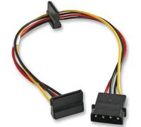 AKASA - 4 Pin Molex vers 2x 15 Pin SATA câble d'alimentation, 35cm
