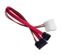 - Câble SATA - SATA Slimline (F) pour SATA, alimentation interne 4 pin (5 V) - 20 cm