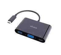 Akasa AK-CBCA02-15BK adaptateur graphique USB 1920 x 1200 pixels Noir