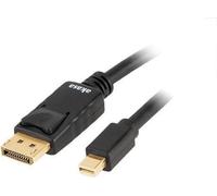 Akasa AK-CBDP22-20BK Câble DisplayPort 2 m Mini DisplayPort Noir (AK-CBDP22-20BK)