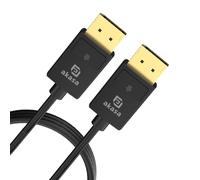 Akasa AK-CBDP26-20BK câble DisplayPort 2 m Noir