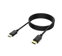 Akasa AK-CBDP27-20BK câble DisplayPort 2 m Noir