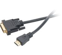 Akasa AK-CBHD06-20BK Câble HDMI vers DVI-D 2m