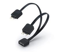 Akasa AK-CBLD08-12BK Câble répartiteur LED RVB 1 à 2 aRGB 120 mm